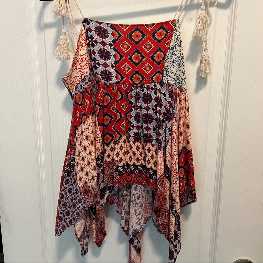 Altar'd State Small Bohemian Patchwork Spaghetti … - image 4